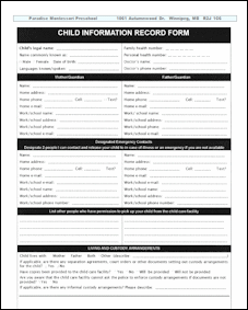 Enrollment Application - Autumnwood
